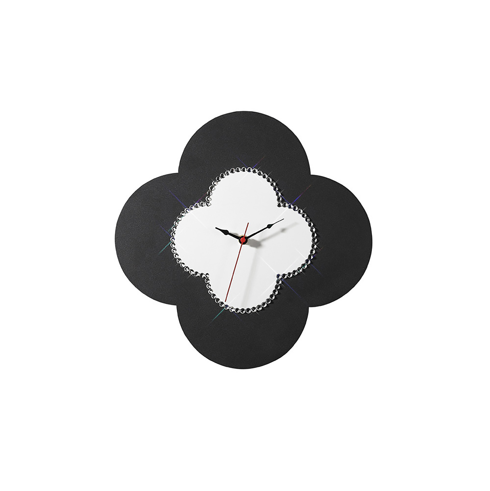 IL70118  Infinity Crystal Flower Clock
